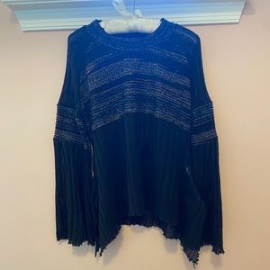 beautiful multicolored boho fringe sweater